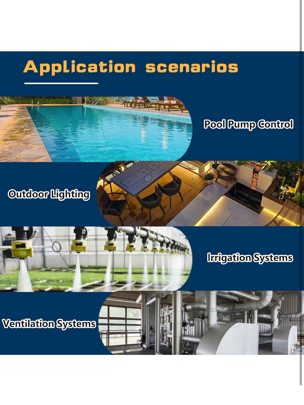 T104M Electromechanical Timer Switch Versatile Scheduling Manual Override,1-12