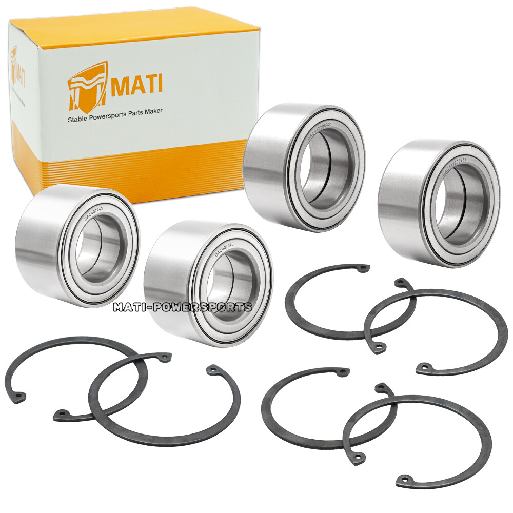 Front & Rear Wheel Bearings for Polaris Polaris Ranger 500 570 700 800 900 1000
