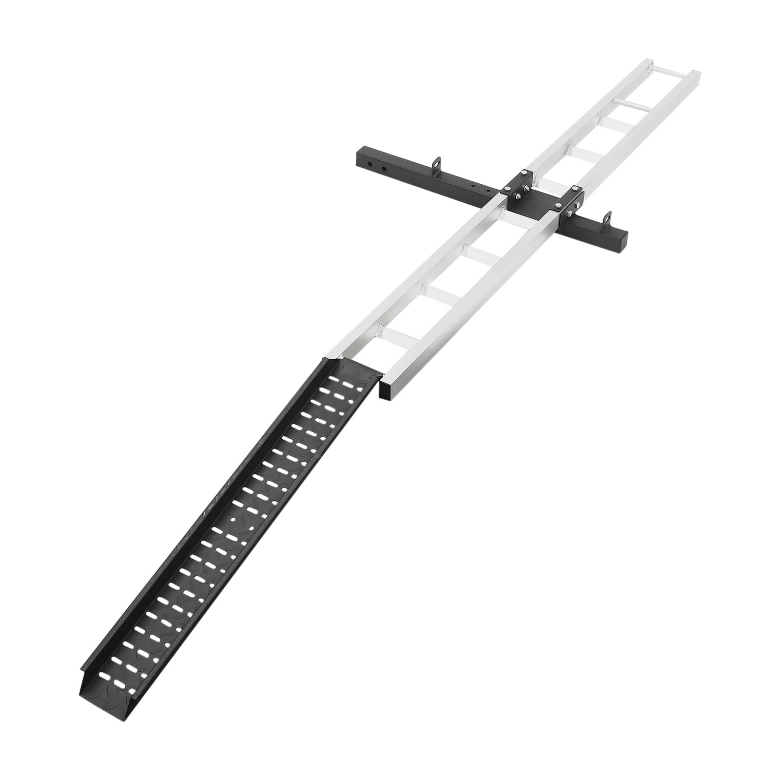 Motorcycle Scooter Carrier Bike Hitch Mount Rack Ramp Aluminum Carrier