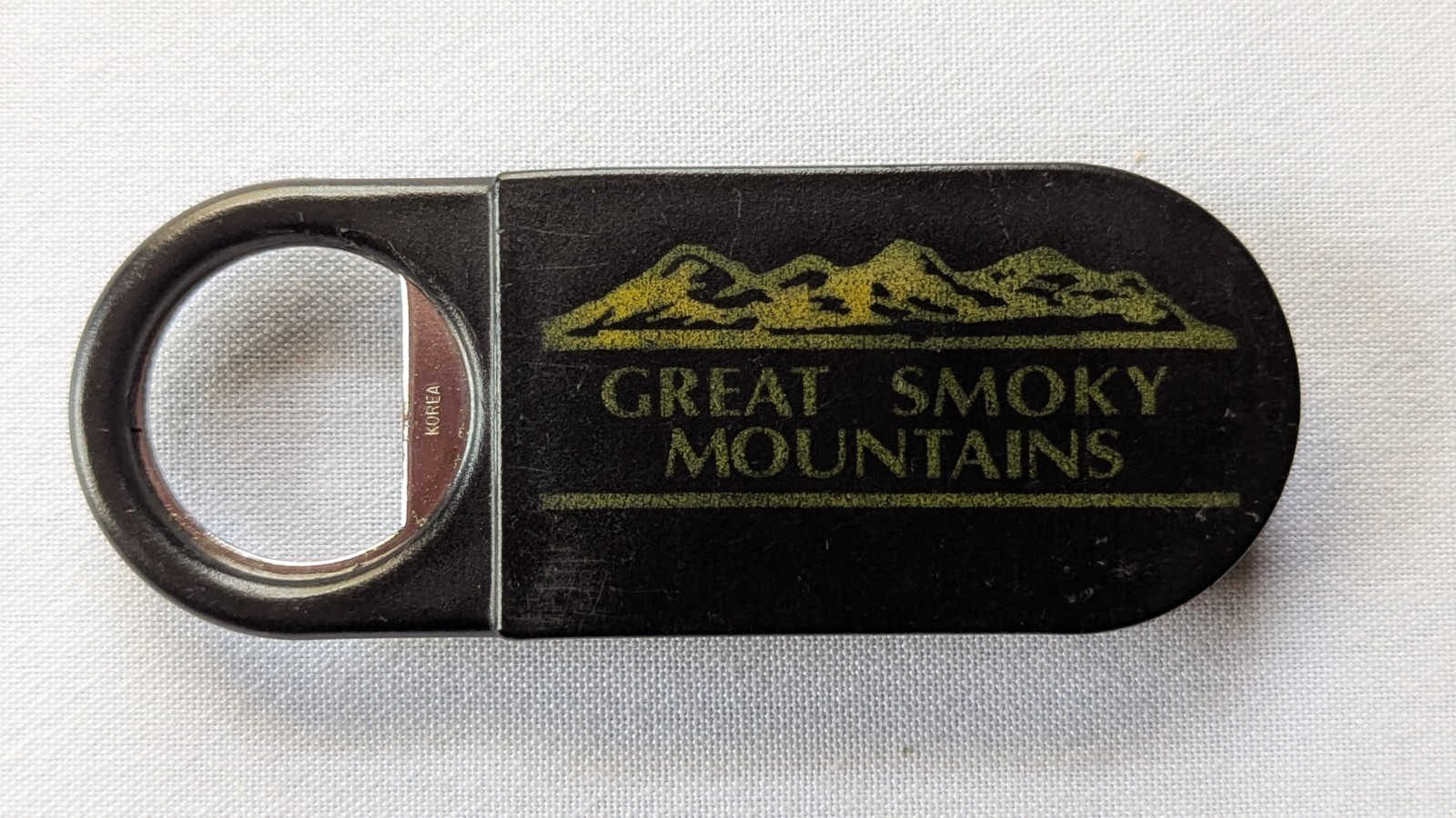 Great Smokey Mountains Advertisment Bar Multi Tool Corkscrew Opener Knife Cat