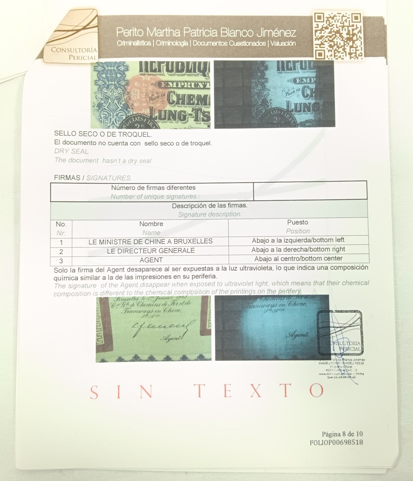 China 1913 Lung-Tsing-U-Hai Railway Bond Super Petchili 5% Gold Loan W/ COA