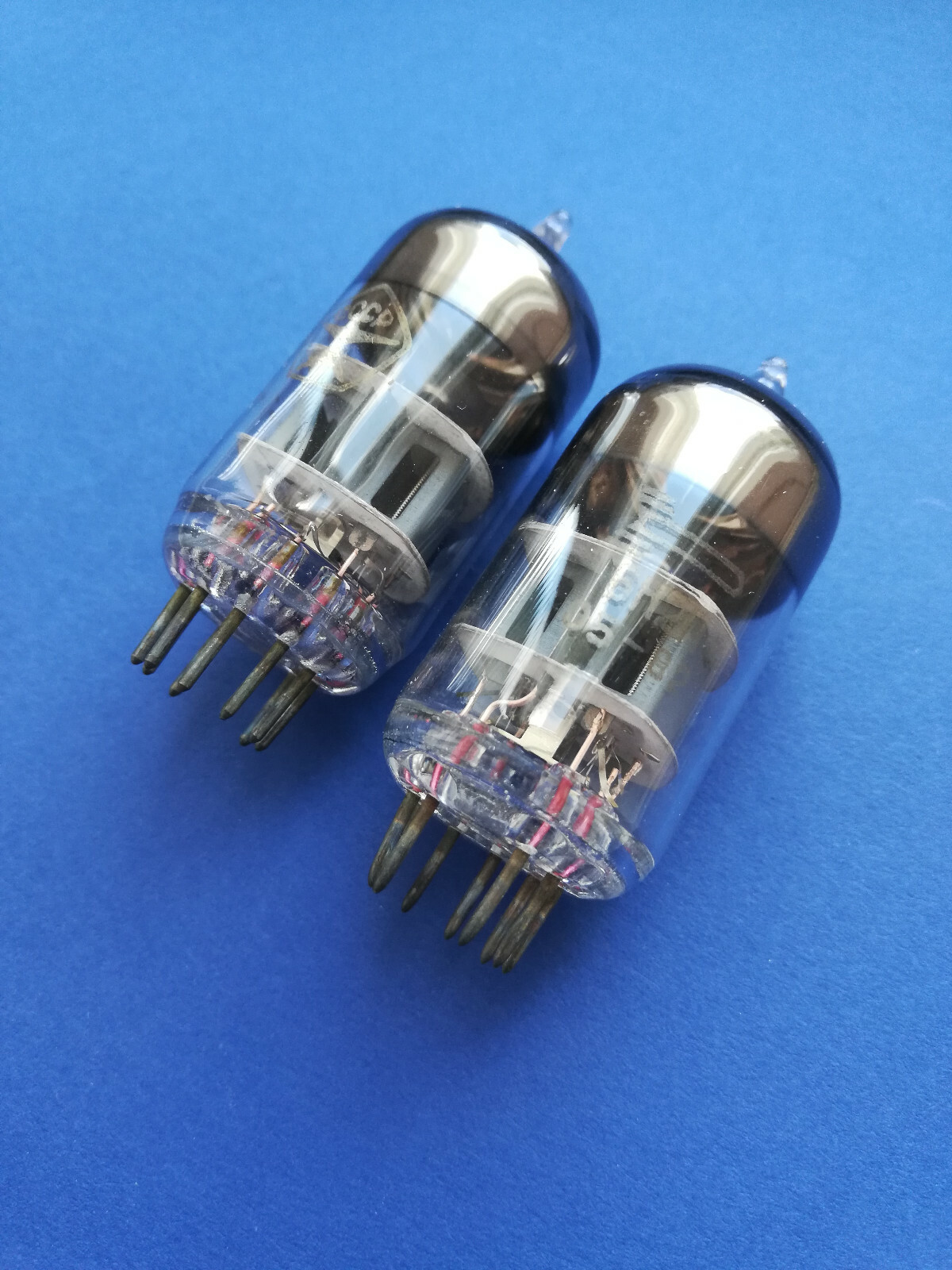 6N2P Hi-Fi TUBES GOLD GRID 2pcs NOS ~ ECC83 12AX7