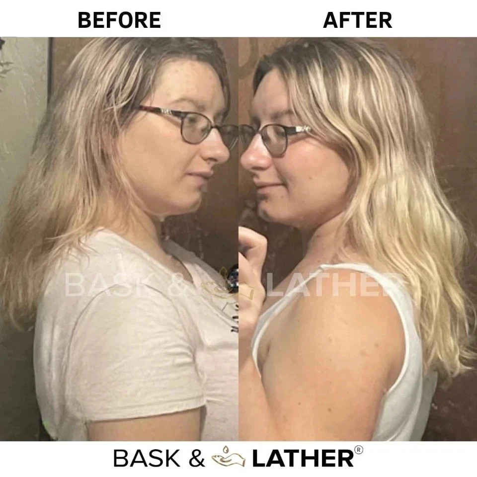 Bask & Lather Scalp Stimulator Hair Growth Oil Mint Rosemary 2 FL oz NEW