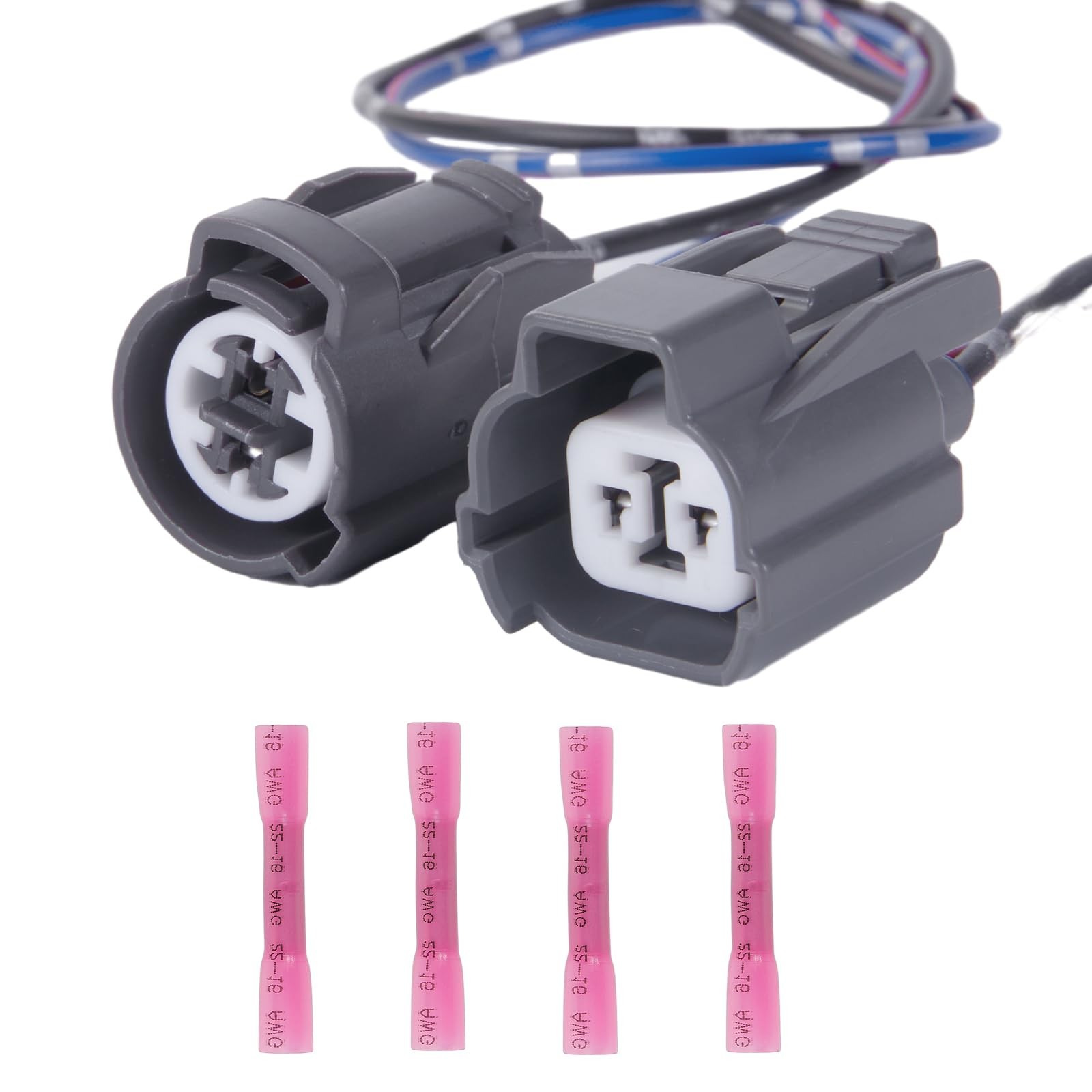 Oil Pressure Switch Connector VTEC Solenoid Plug Pigtail Switch Plug Wire Kit...