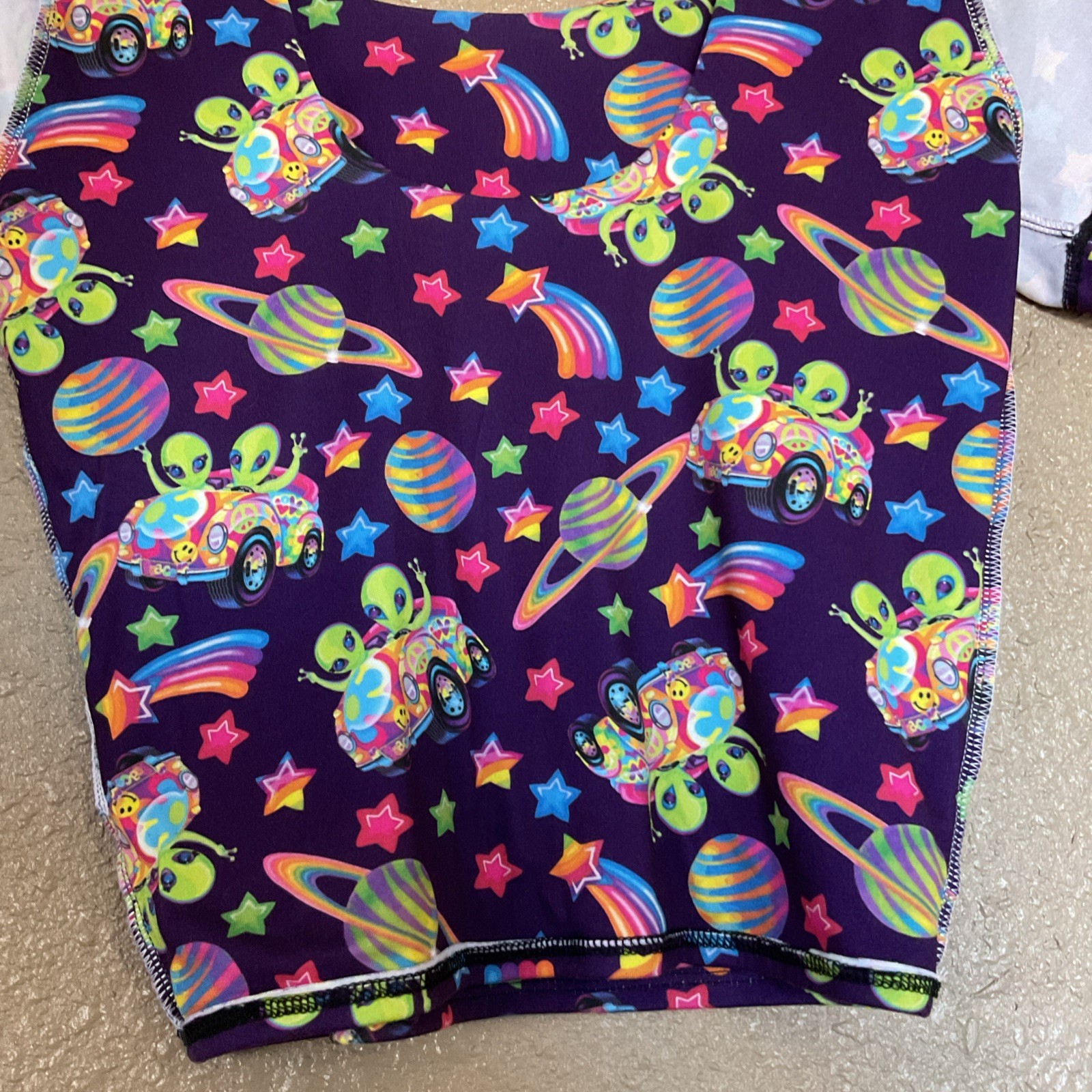 Lisa Frank Zoomer & Zorbit Crop Top “See Description”