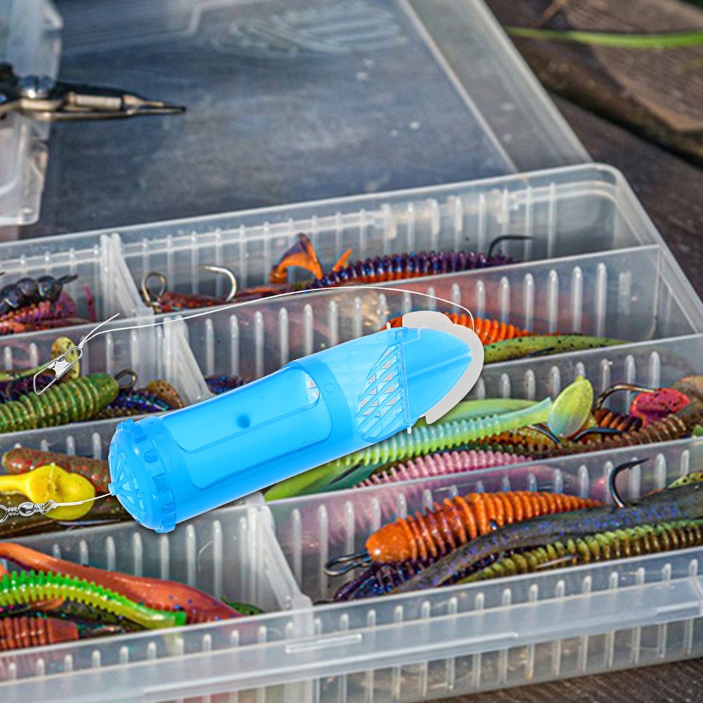 4 Pcs Fishing Bait Storage Basket Carp Method Feeder Cage Clip on Swivel