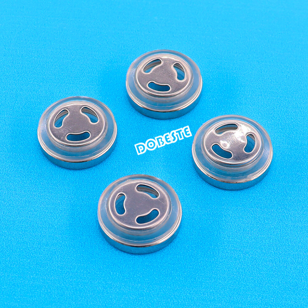 4x 18mm Motorcycle Bike Brake Master Cylinder Reservoir Sight Glass Len Gasket
