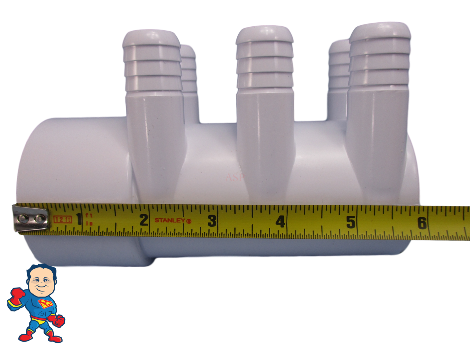 Manifold Hot Tub Spa Part 16 3/4" Outlets Glue and Coupler Kit Info Video