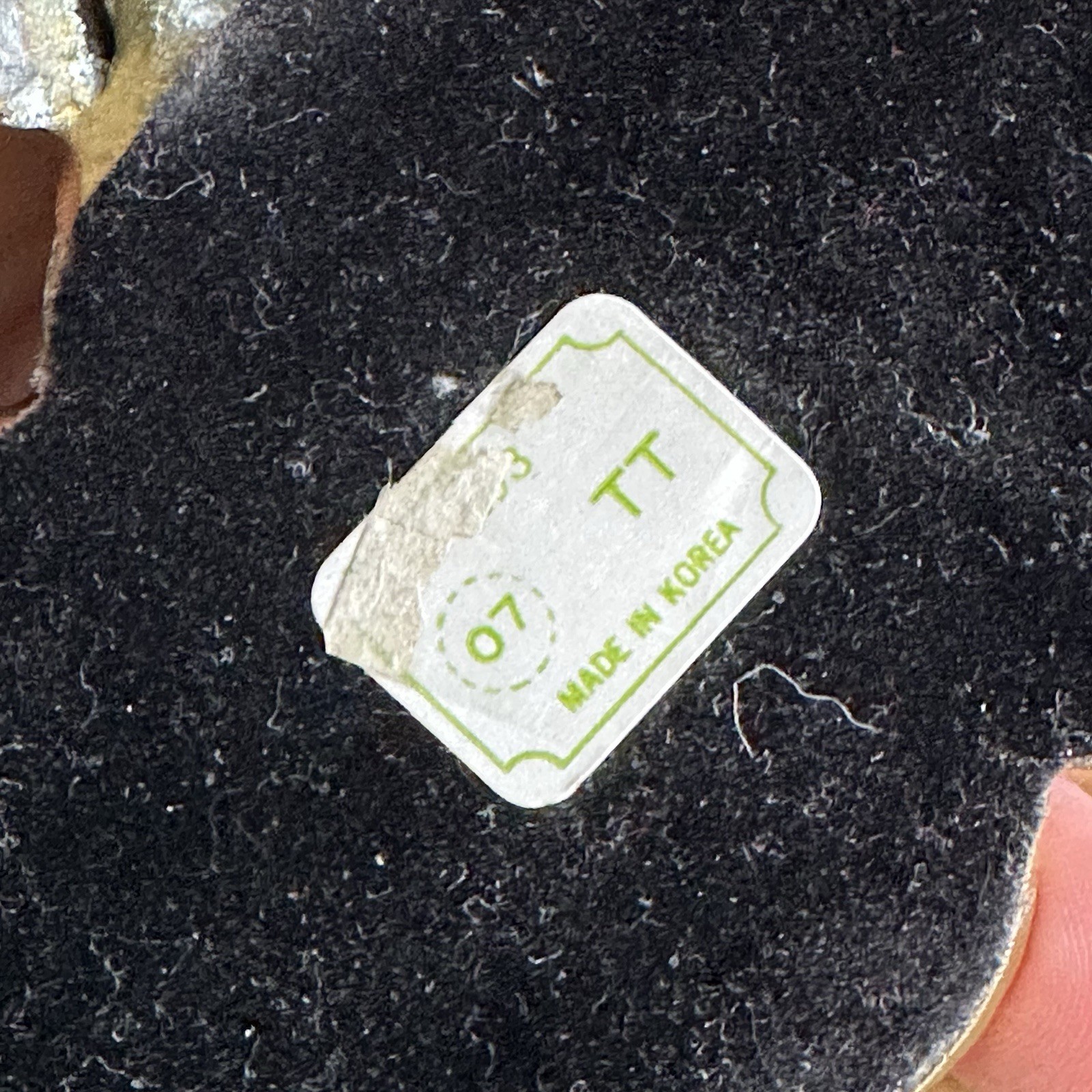 Vintage Sleeping Brass Bunny Rabbit Shelf Sitter