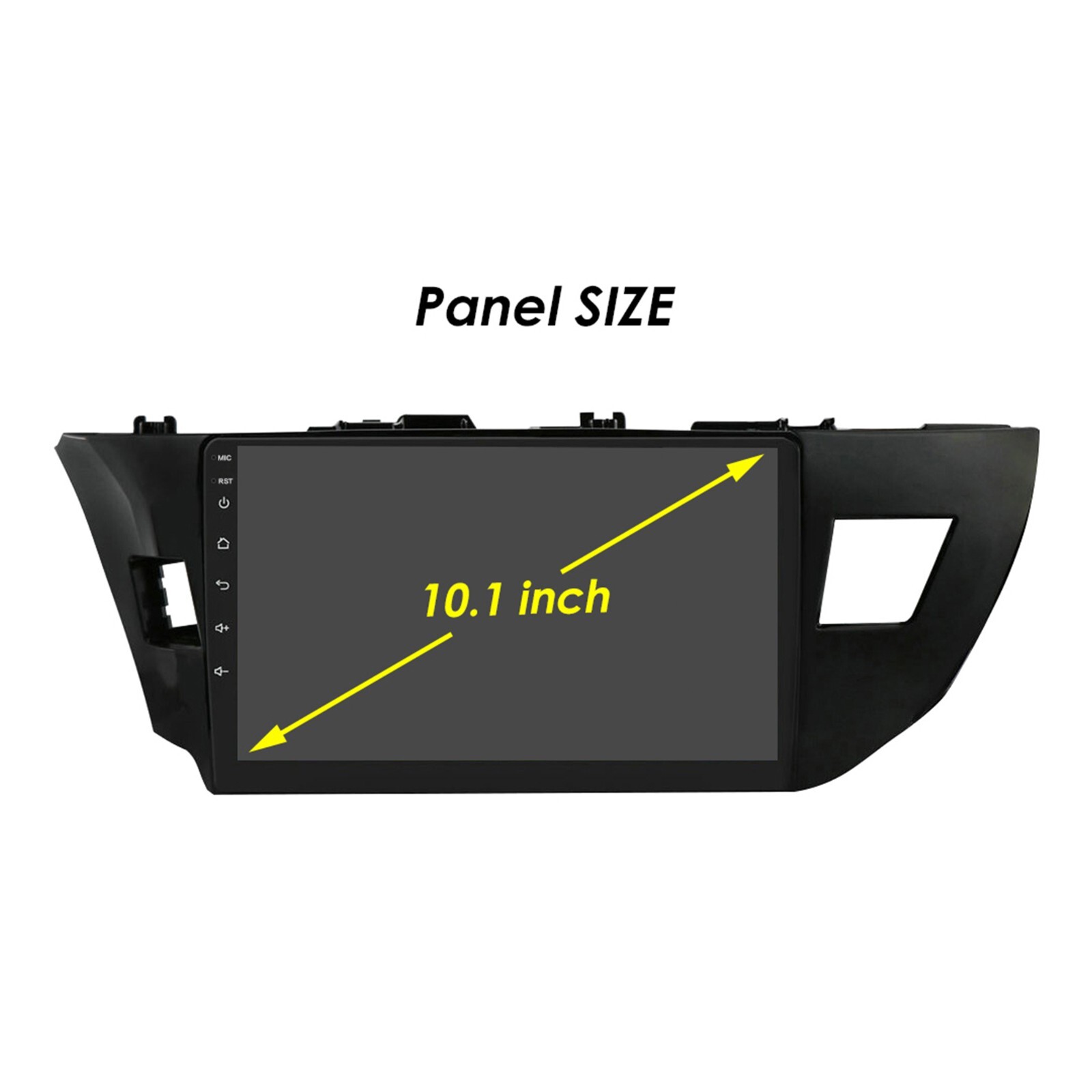 Apple Carplay For Toyota Corolla 2014-2016 Car Stereo Radio Android 14 GPS WIFI