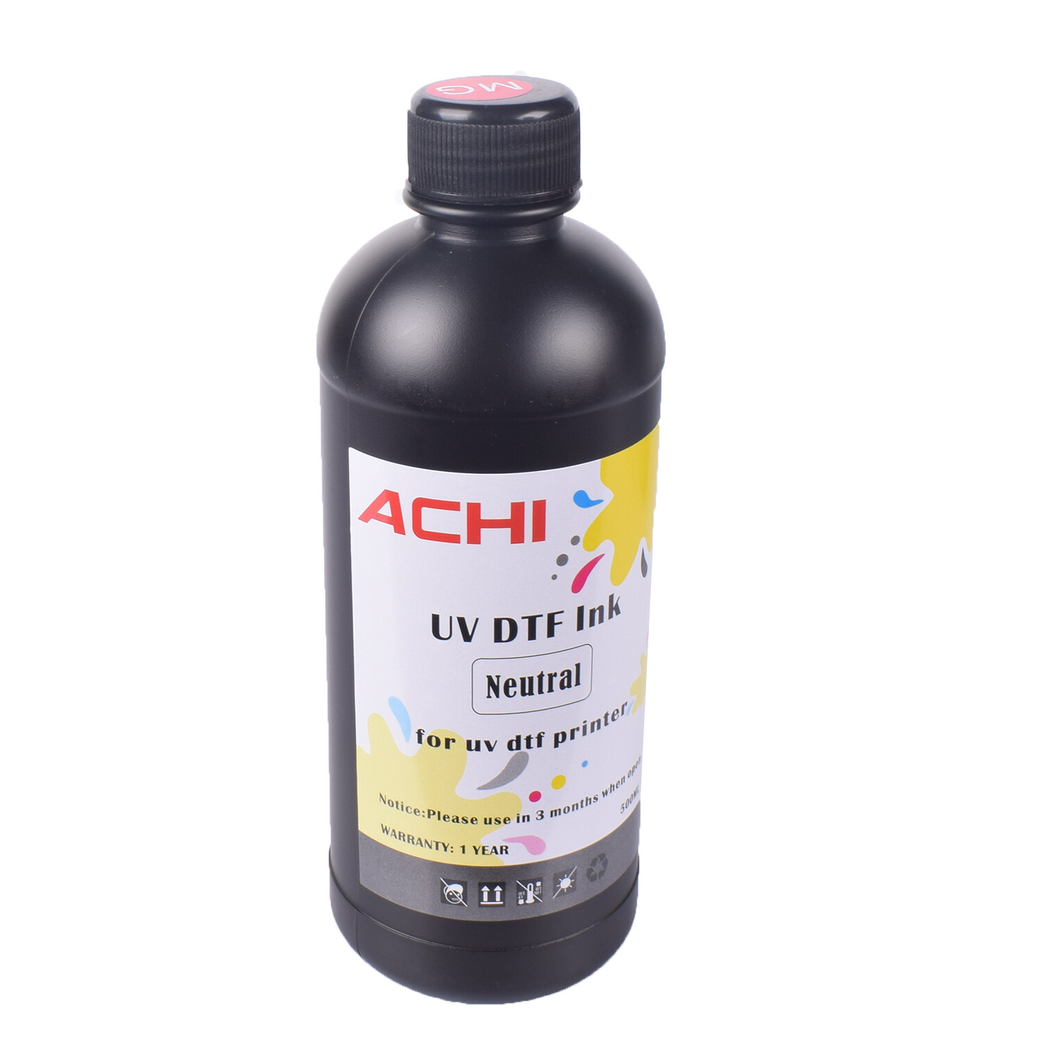 6*500ML UV DTF INK For Epson XP600 XP800 A3 UV DTF Sticker Printer CMYKW+Varnish