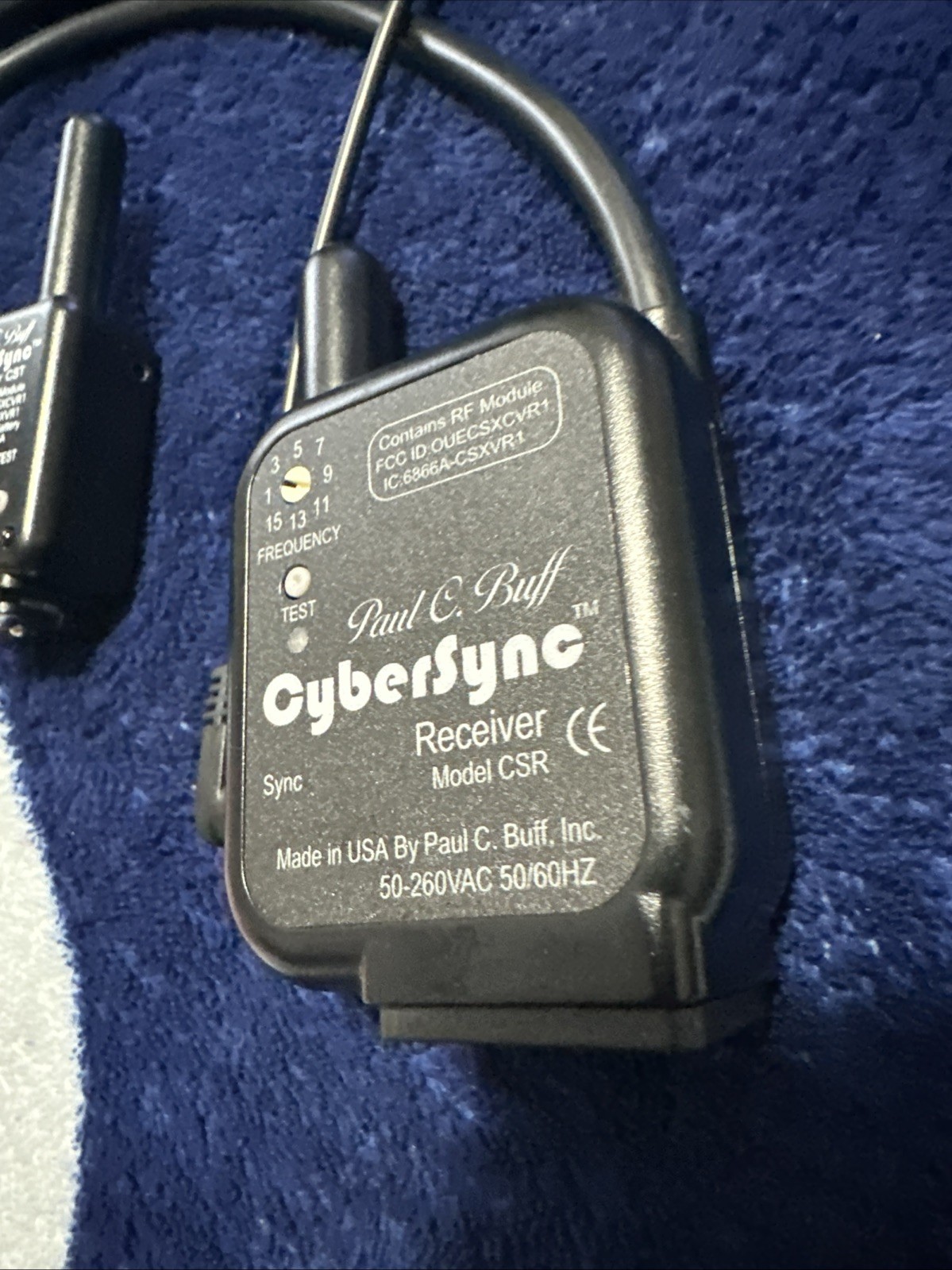 2 Paul C. Buff Receiver Cybersync CSR + Transmitter Cybersync CTS