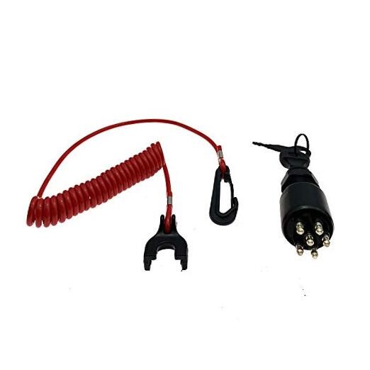 Ignition Switch with Key for OMC Johnson Evinrude 40-200HP Outboard Motor
