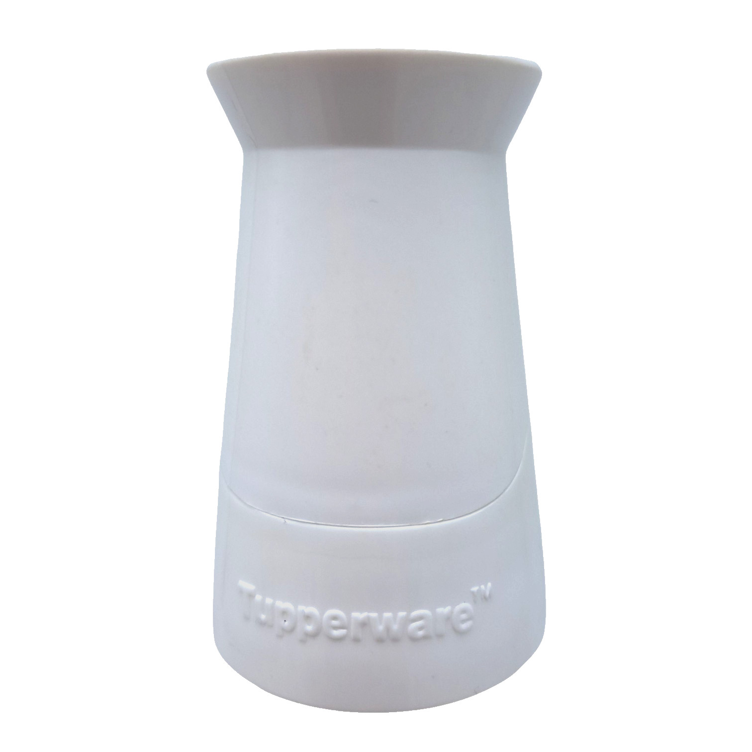 Vintage Weighted Tupperware Toothbrush Holder White New 2 1/2” Gadget Set of 4