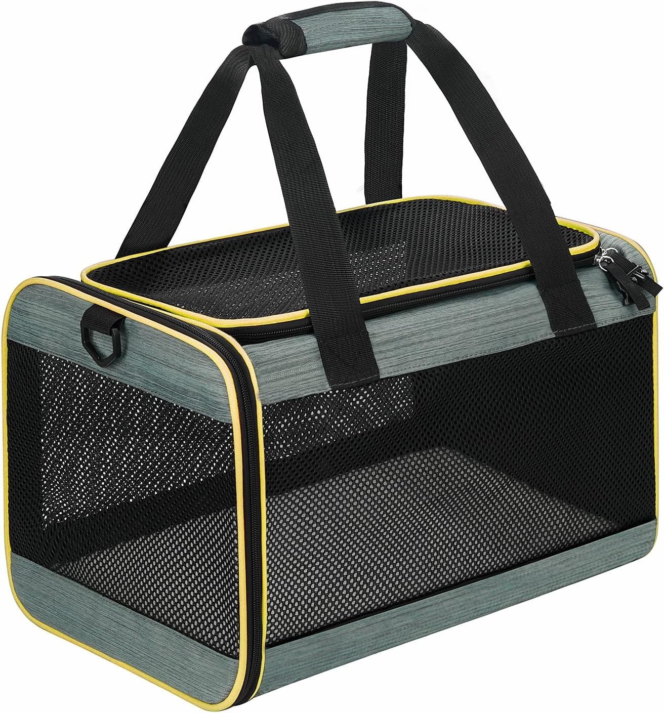Cat Carrier Airline Approved Pet Carrier Dog Carrier Soft-Sided Pet Travel Carri