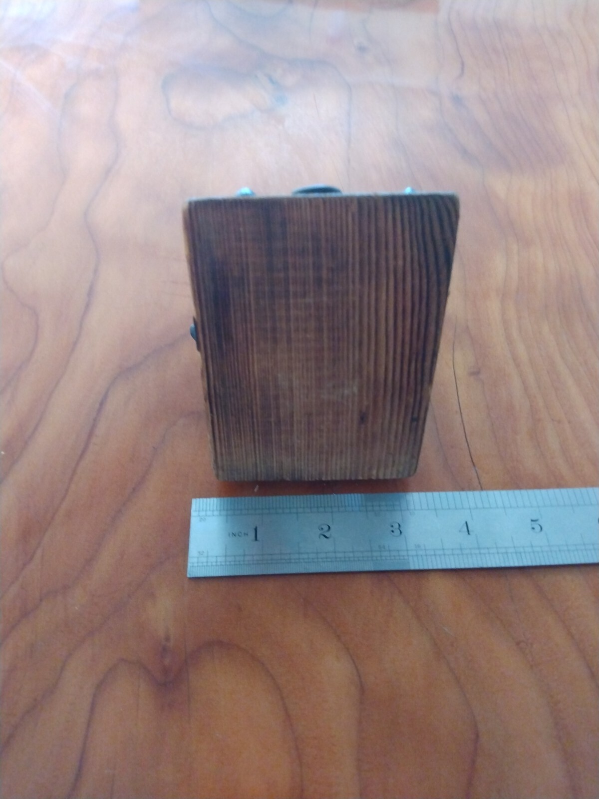 Martero Plaza Siglo XVI vintage wood cast iron miniature cannon