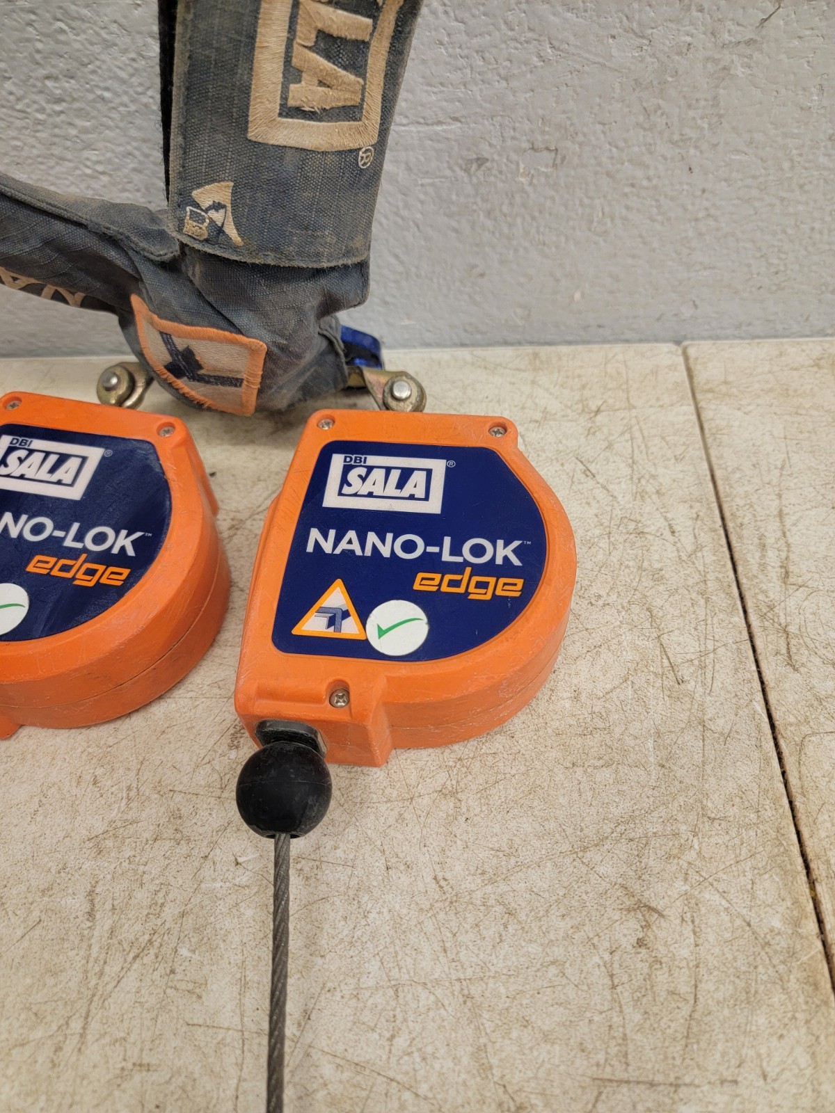 3M DBI SALA NANO-LOK 8' EDGE 3500231 DUAL LEG SELF RETRACTING LIFELINE LANYARD 9