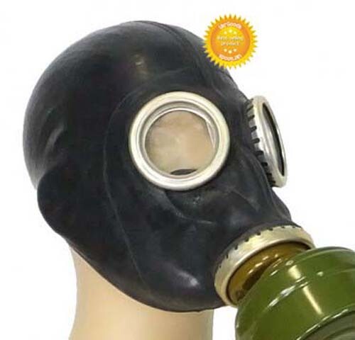 Cosplay Hose Black Gas mask GP-5 Size-3 Large Soviet USSR Military FULL SET