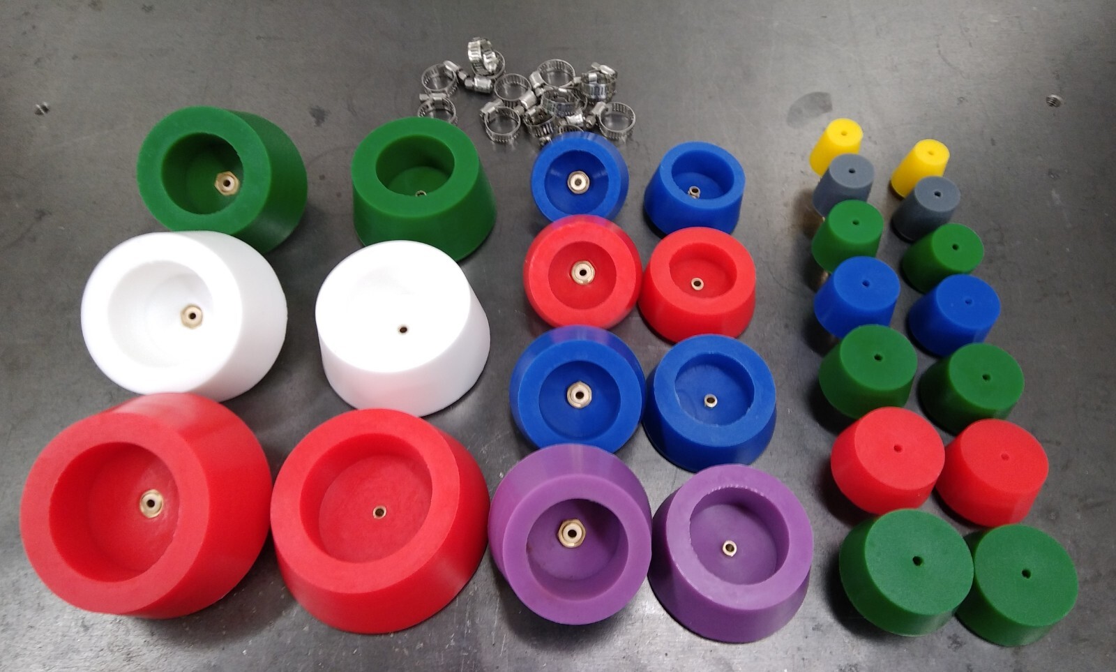 Silicone Purge Plug Kit with Case 1 to 4 inch for Tig Welding Sanitary Stainless