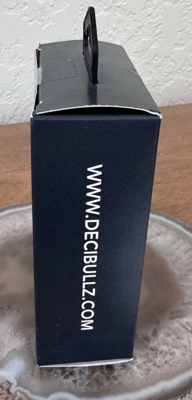 New in Box Decibullz Custom Molded Earplugs 31db Highest NRR ~ Made in America ~