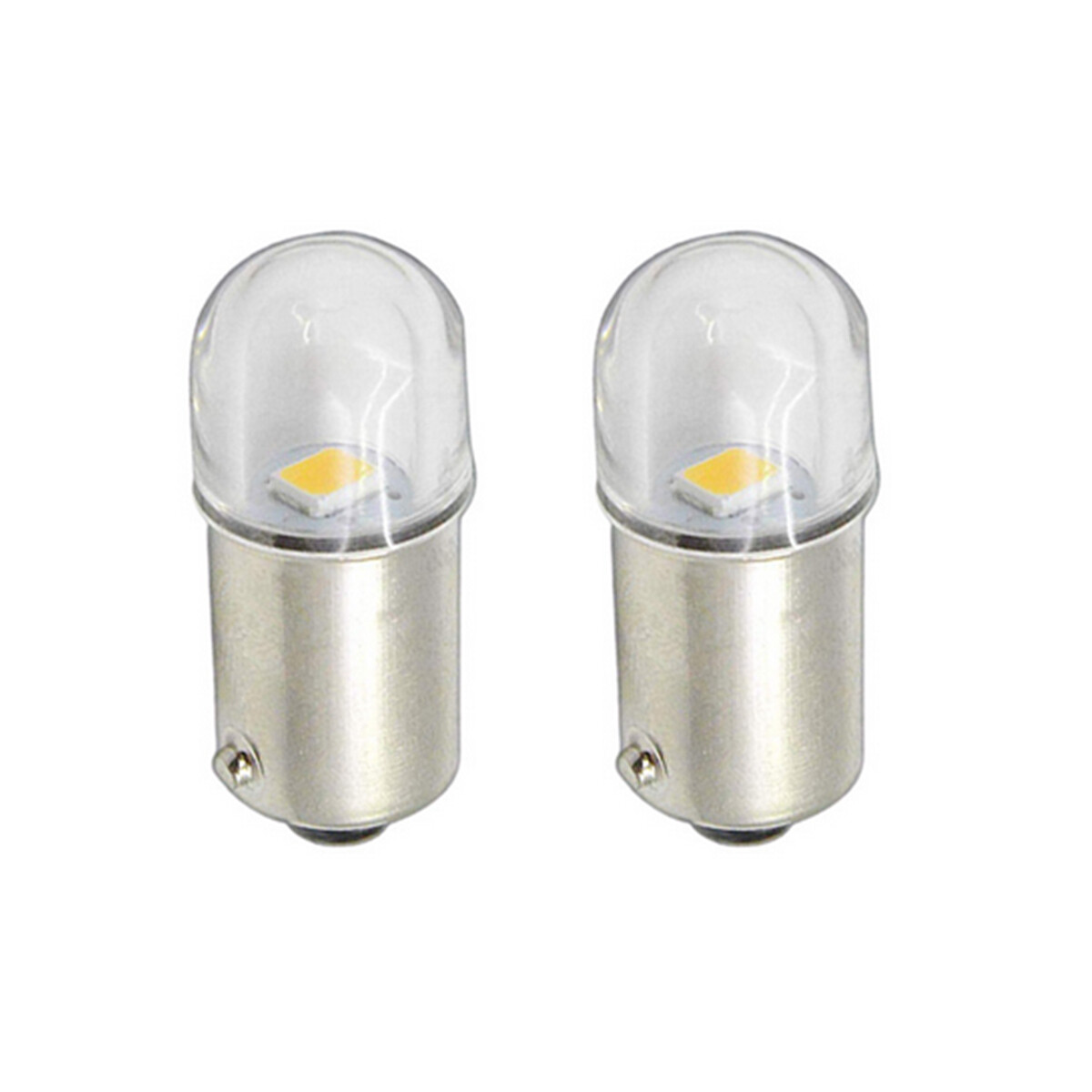 10X 1445 Warm White LED Light Bulbs 18V Bayonet Base bulb for Lionel Trains