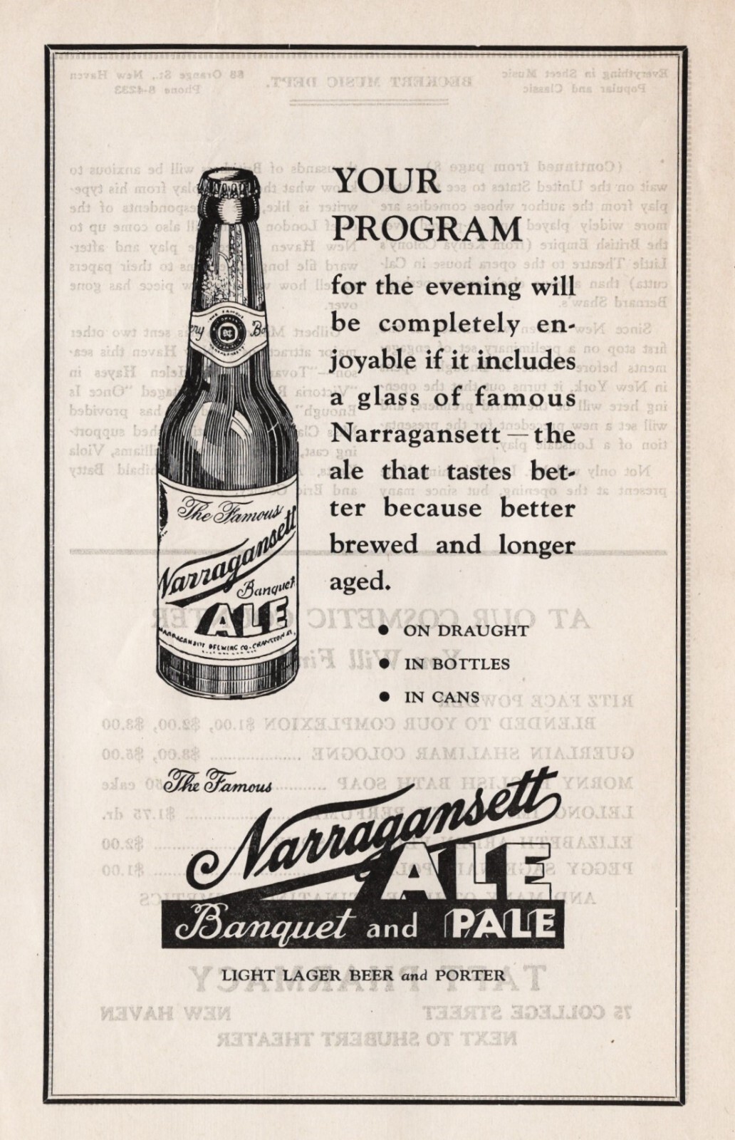 Mercury Theatre "JULIUS CAESAR" Orson Welles / Biltzstein 1938 New Haven Program