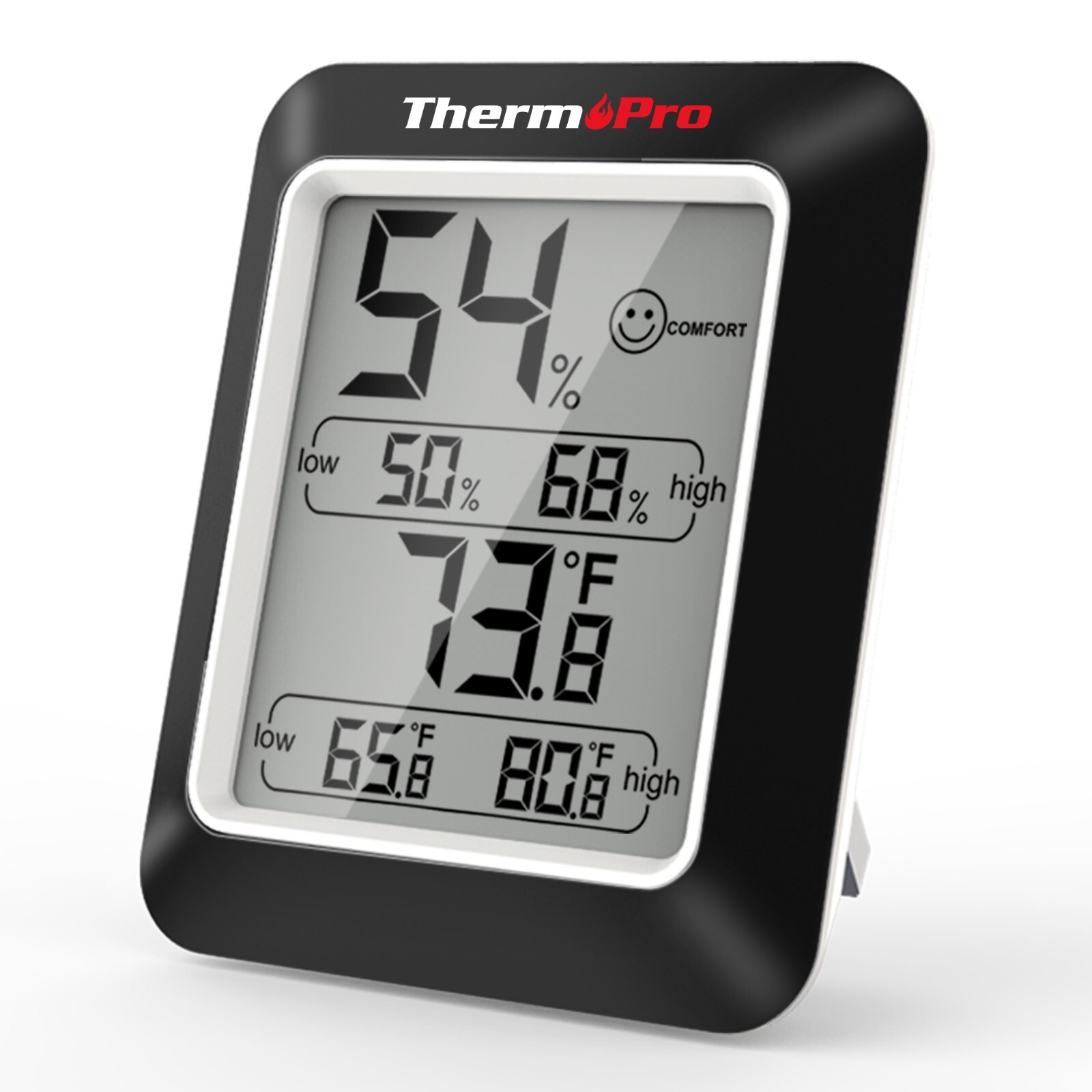 2xThermoPro Digital Hygrometer LCD Indoor Thermometer Temperature Humidity Meter