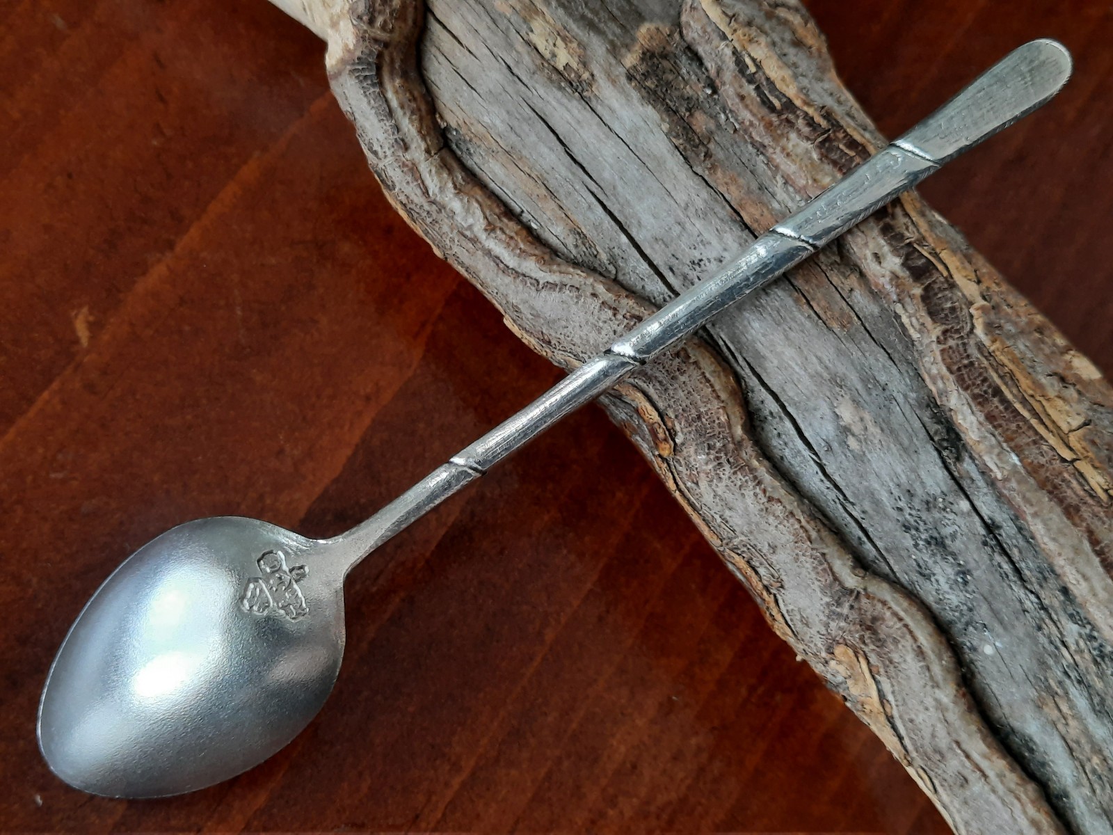 Sterling Silver Gorham Bamboo Demitasse Spoon 1885 Boars Head Date Code