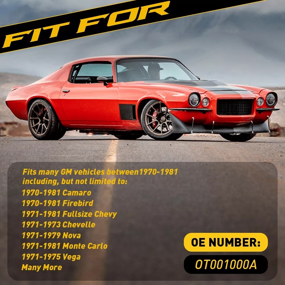 White LED Interior Dome Light For GM Chevrolet Chevy 1970-1981 OT001000A Chrome