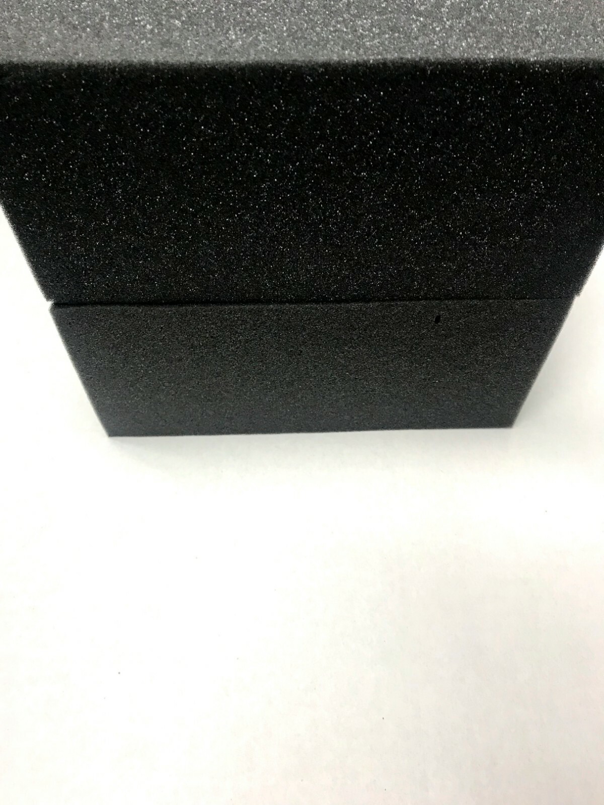 2 Firm High Density Charcoal Foam Blocks for Packing Shipping 12" x 9.5" x 4.5"
