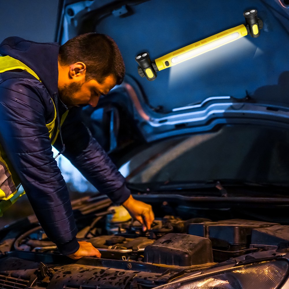 3000LM 5000mAh Cordless Rechargeable Hood Light for Mechanic/Car Repairing