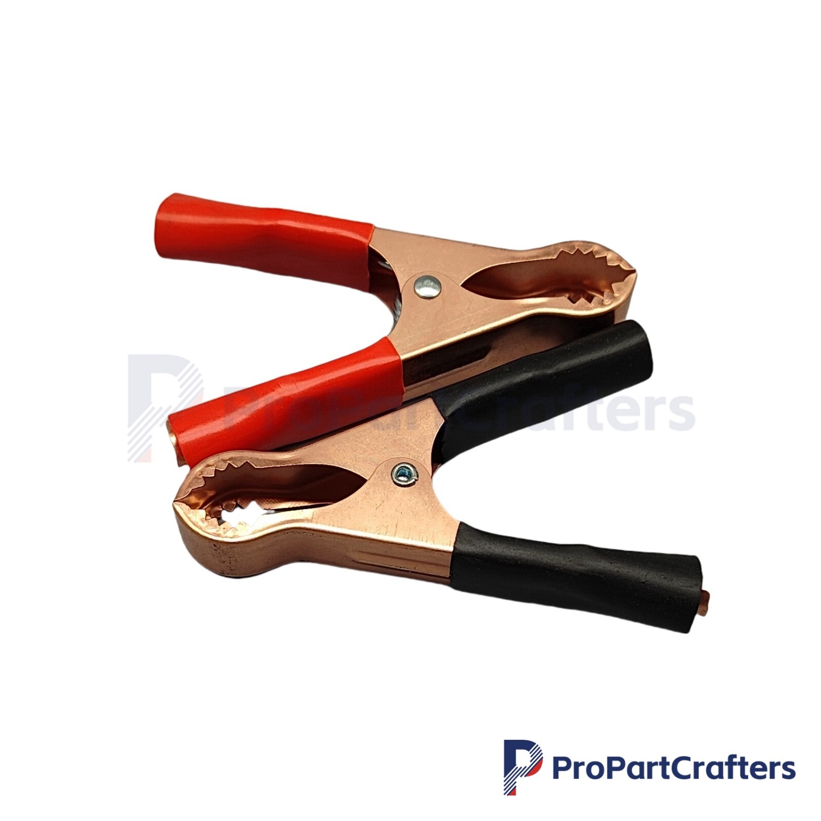 80mm 50A Red & Black Car Battery Test Lead Clip Crocodile Alligator Clamps 20pcs