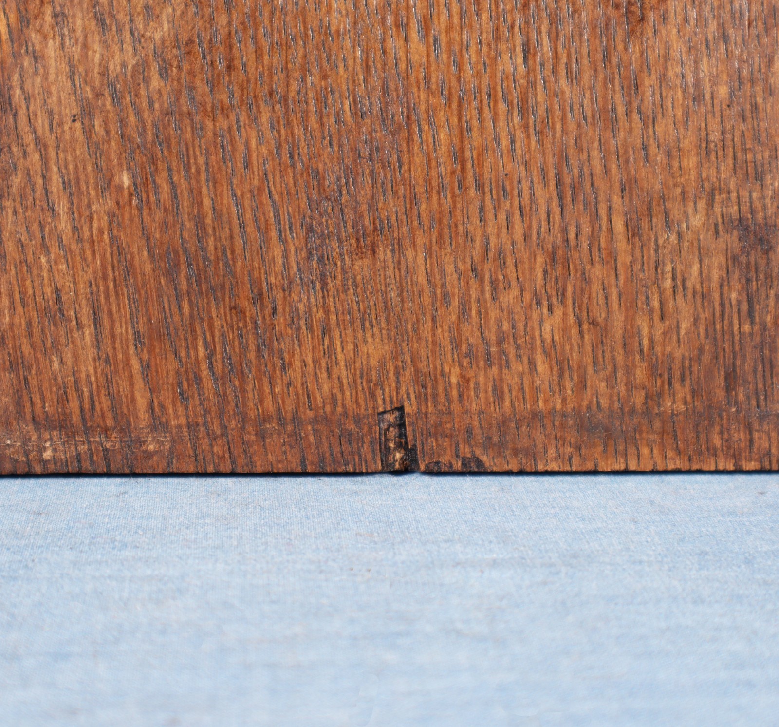 Pair of Gothic Carved French Architectural Panels/Trim in Solid Oak Wood Salvage