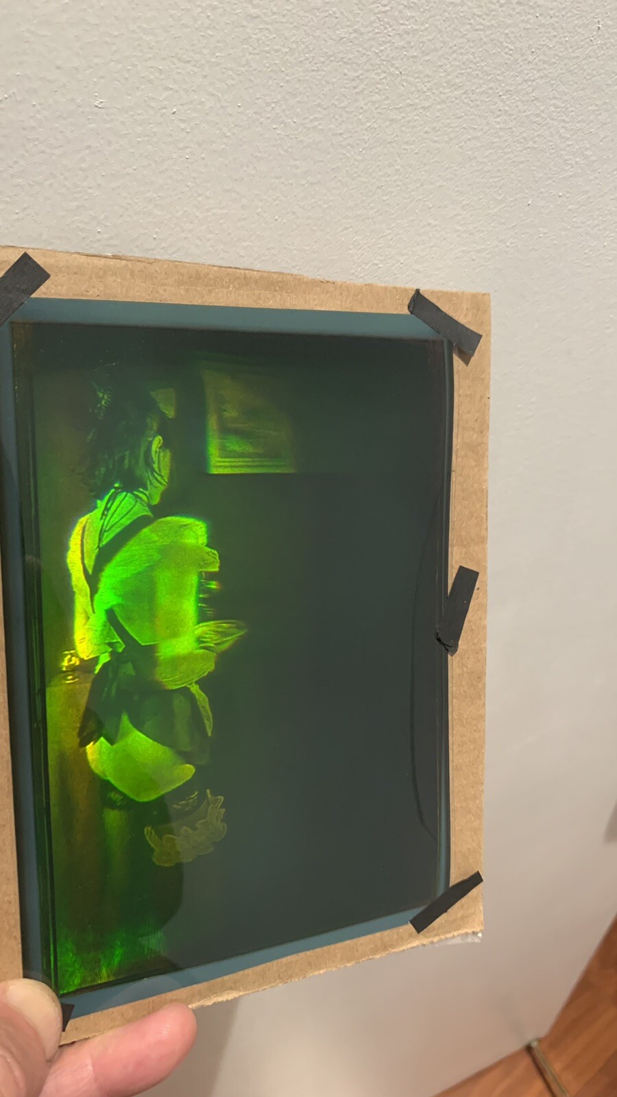 True 3D laser hologram. Casino Royale. Motion hologram