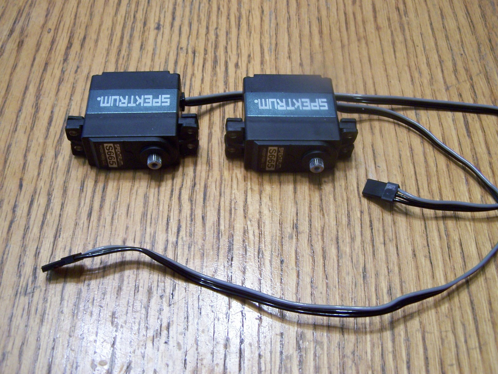 2 Arrma Spektrum S665 High Torque Steel Gear Steering Servo 270oz 25T Kraton EXB