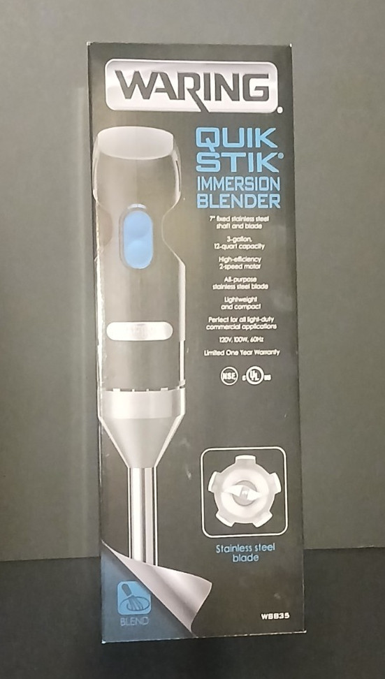 Waring Products WSB35 Light Duty Quik Stik 7" Immersion Blender