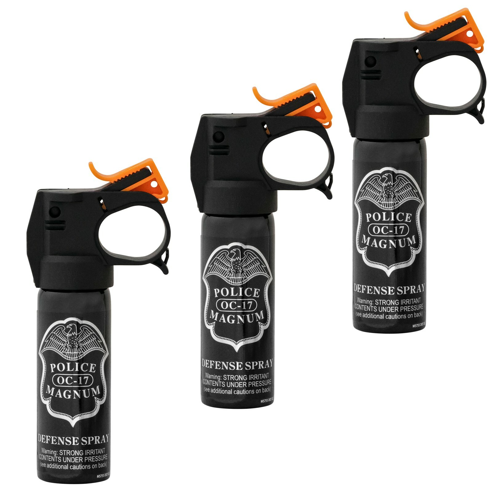 3 Police Magnum pepper spray 3 ounce Fire Master Fogger Unit Defense Protection
