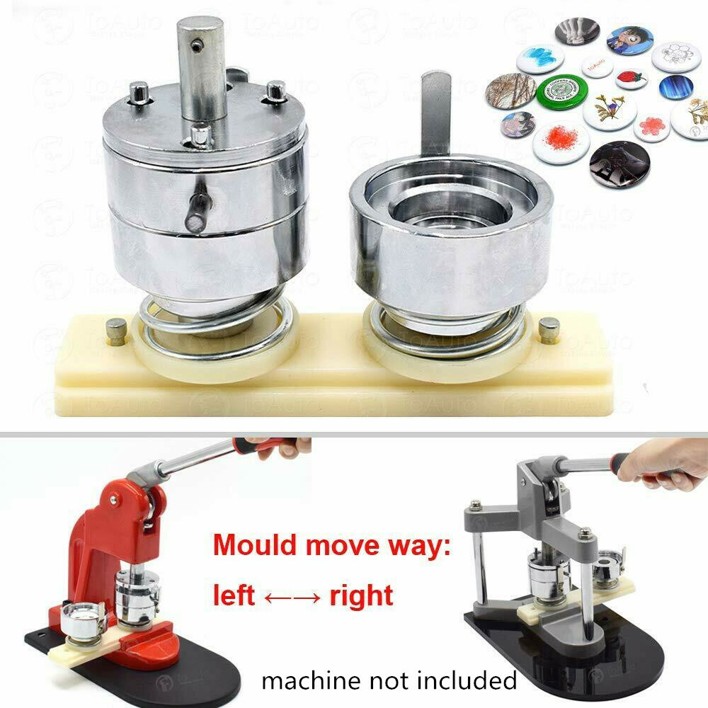 Round Button Maker Die Mould Interchangeable for Badge Machine 1 inch -2.28inch