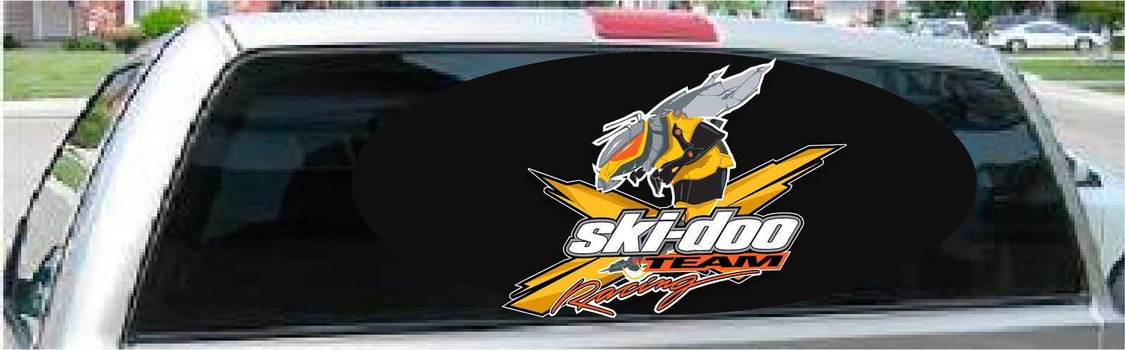 6" SKI-DOO SKIDOO BEE DECAL FOR WINDOW / WALL ARTIC CAT MXZ POLARIS X