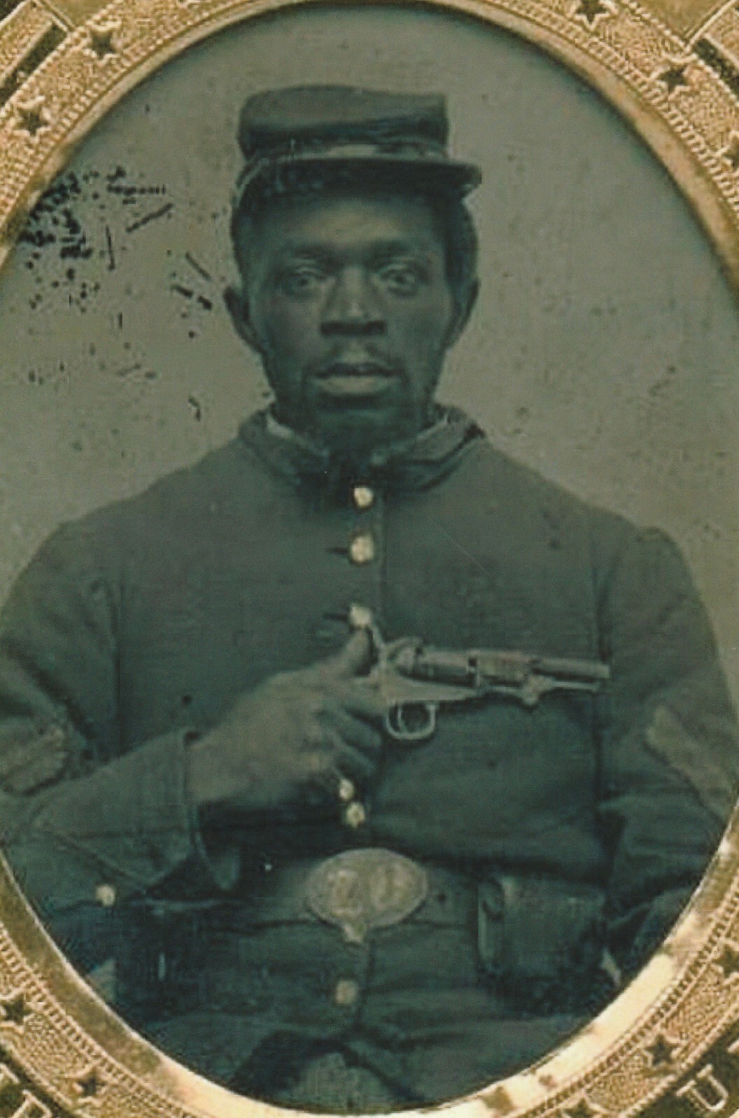 Civil War Photo ,  Union -  African American Soldier