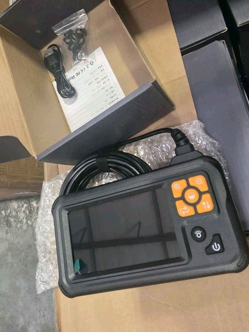 32ft LED Handheld Industrial Endoscope Borescope Inspection Snake Camera