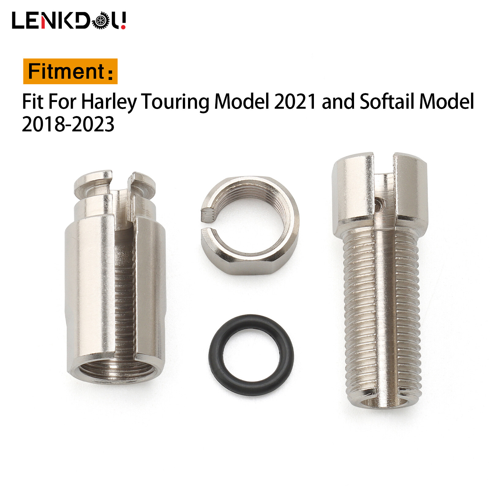 109811 For Harley Clutch Adjuster Upgrade Kit Steel Softail Fat Bob Touring FLHX