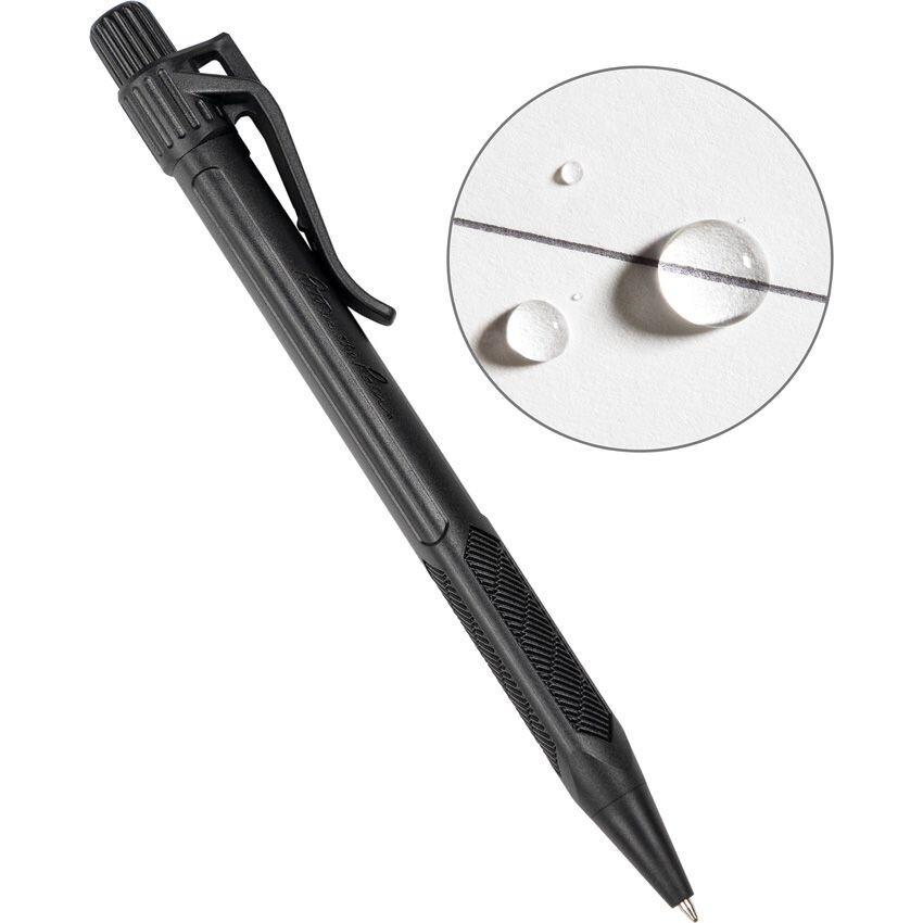 Rite In The Rain Click Action Pen Black Write In Extreme Heat/Cold & Underwater