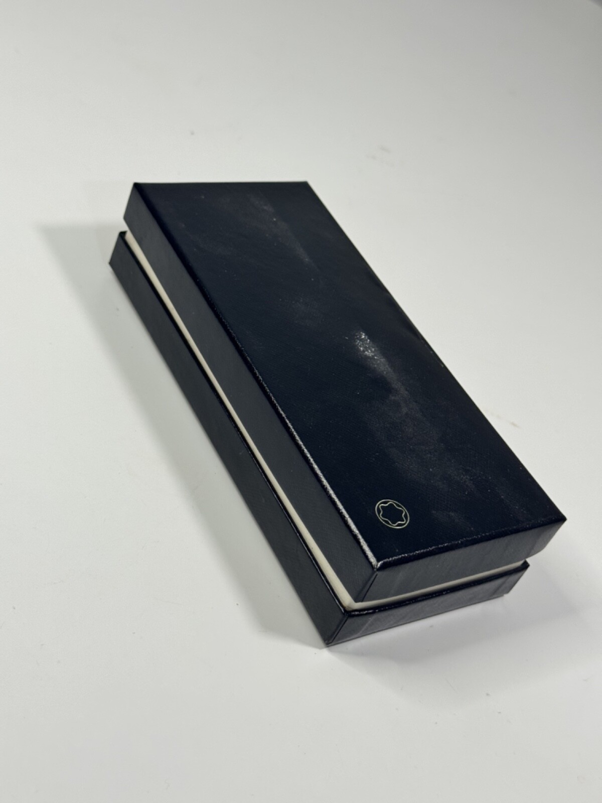 Montblanc Meisterstück Mechanical Pencil Gold Trim Leather Case & Box- Pre-Owned