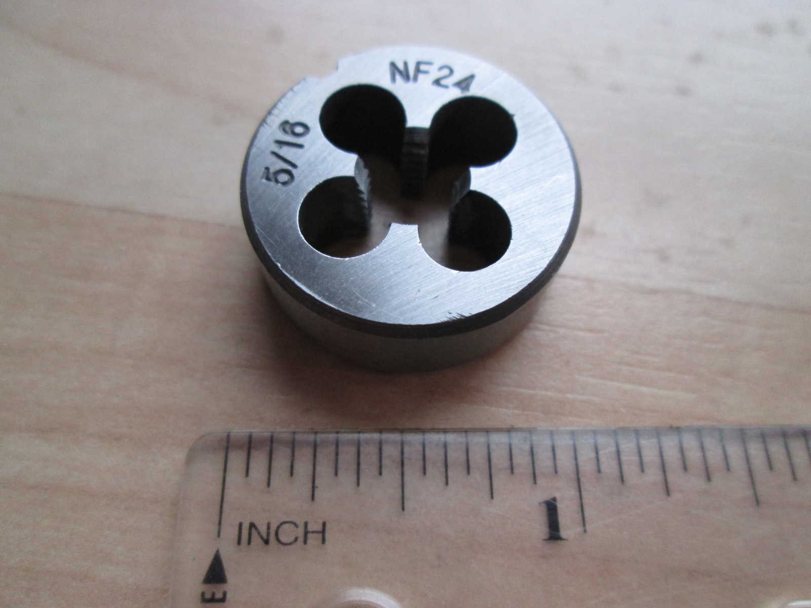 NEW 5/16" 5/16"-24 5/16"-NF24 SAE Die HSS Steel Die, Hand Threading #T16EK