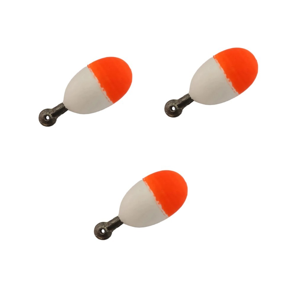 Three pack of original Glo Bob weighted bobbers - 1-1/4"