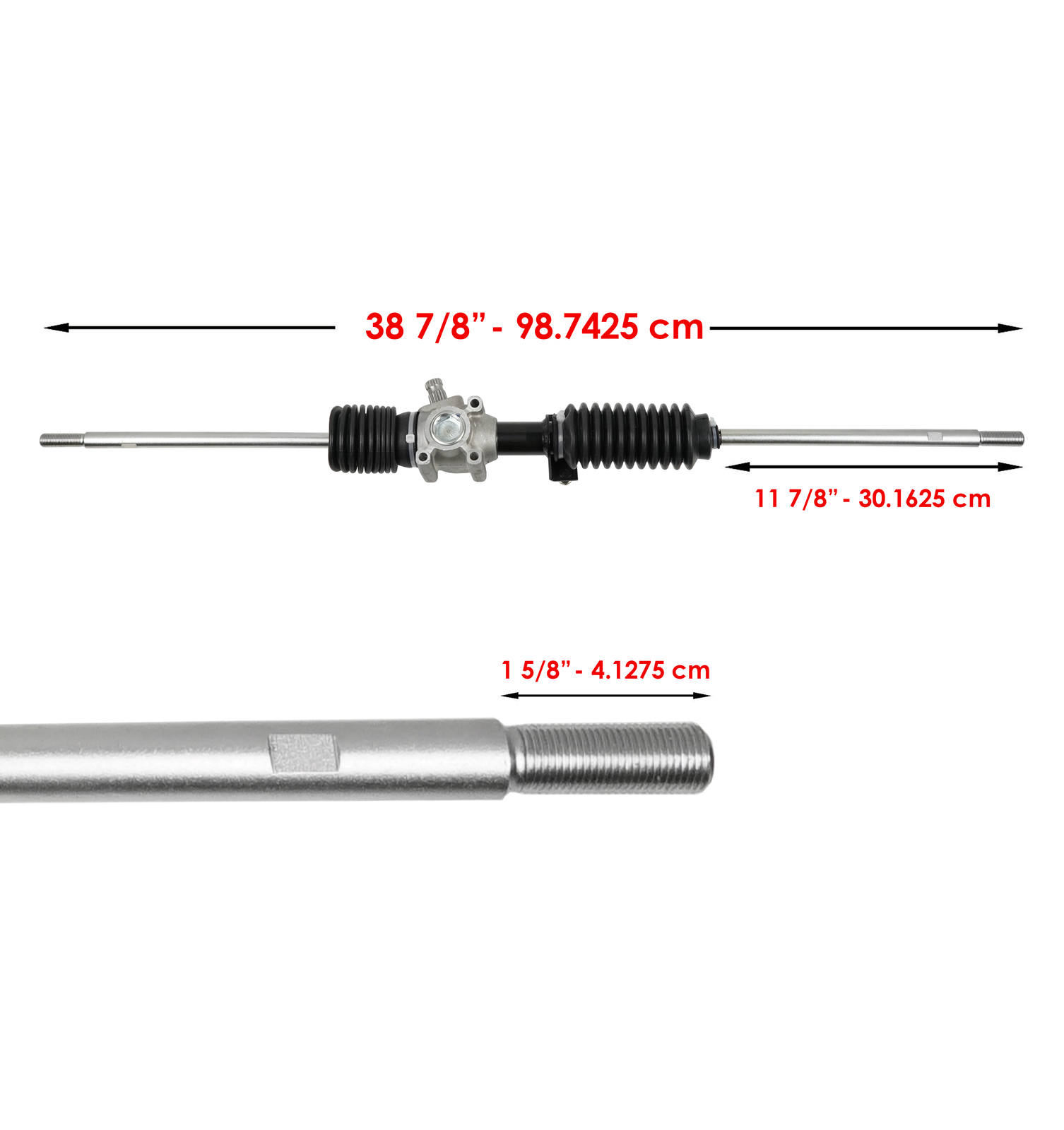 Steering Gear Box Rack And Pinion W/ Tie Rod Ends for Polaris RZR S 900 2015-21
