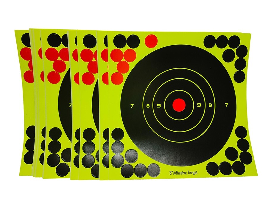 100x8" Shooting Target Rifle Gun Adhesive Stick Splatter Reactive Practice Range