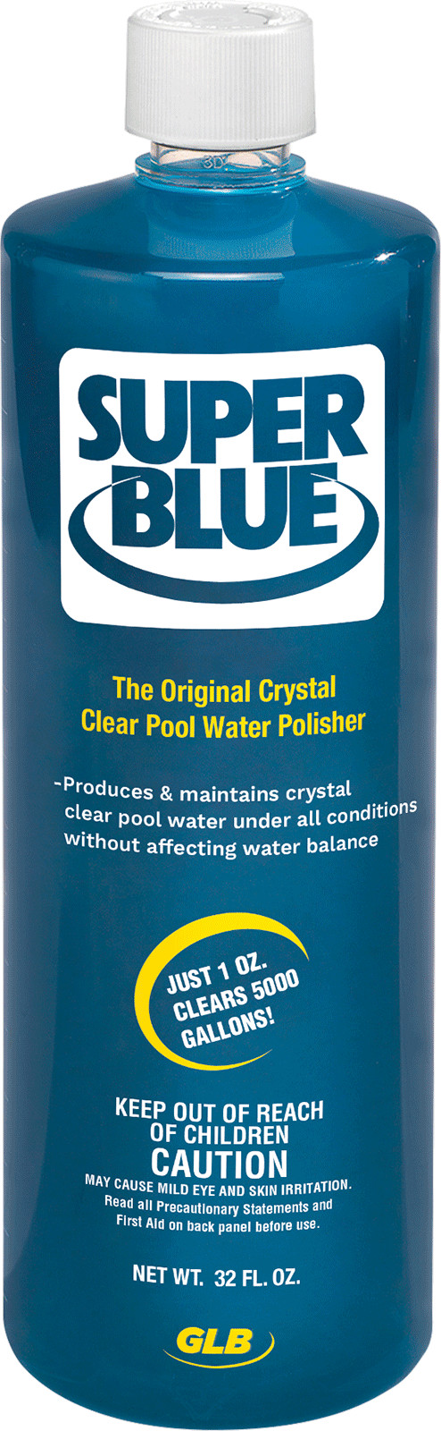 GLB Super Blue Clarifier 32oz.