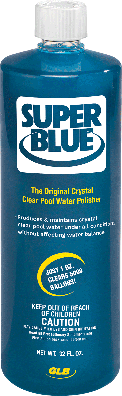GLB Super Blue Clarifier 32oz.